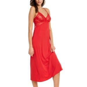 ⭐️INC International Concepts Red Lace Nightgown